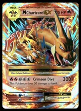 M Charizard EX 13/108 Holo EX Rare Evolutions Pokemon Lightly Played on eBay