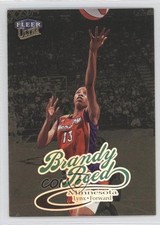 1999 Fleer Ultra WNBA Gold Medallion Edition Brandy Reed #9G Rookie RC 0u7