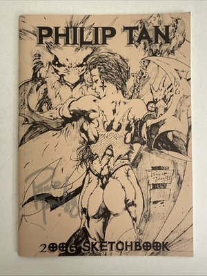 #ad #ad Philip Tan 2006 Sketchbook Signed 199 500 $25.00