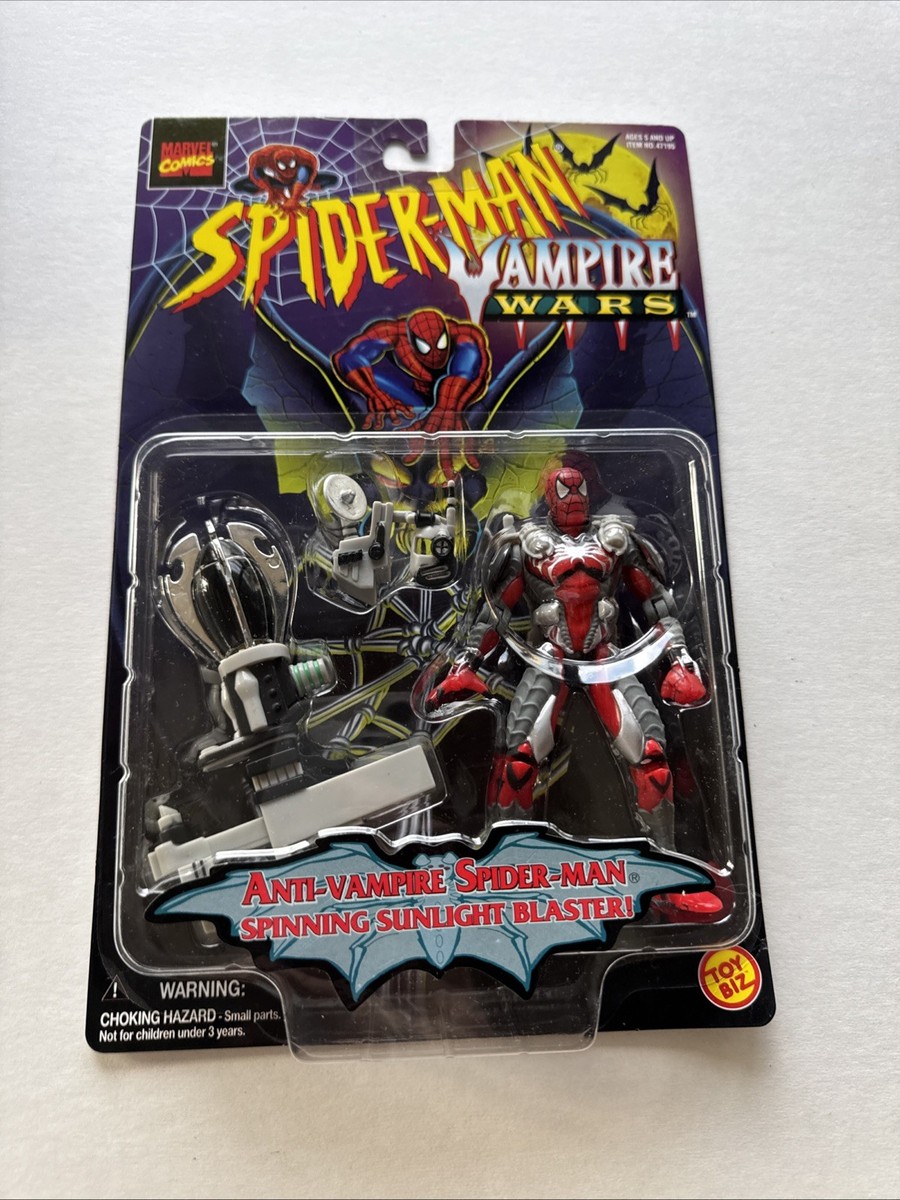 Marvel Spider-Man Vampire Wars: Anti-Vampire Spider-Man, Toy Biz Marvel Spider-Man Vampire Wars: Anti-Vampire Spider-Man, Toy Biz