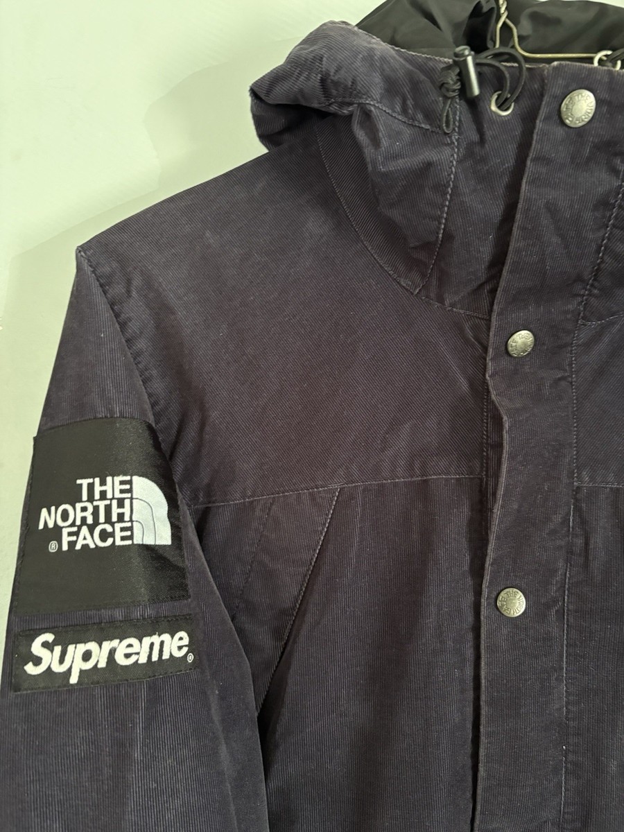 Supreme The North Face Corduroy Hooded Mountain Jacket FW12 Medium