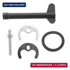 ZYAMY 1 Set Stainless Steel Single Hole Faucet Installation Kit Horseshoe Piece