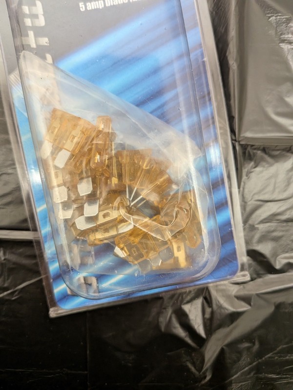 5 Amp Blade Fuse 25-pk