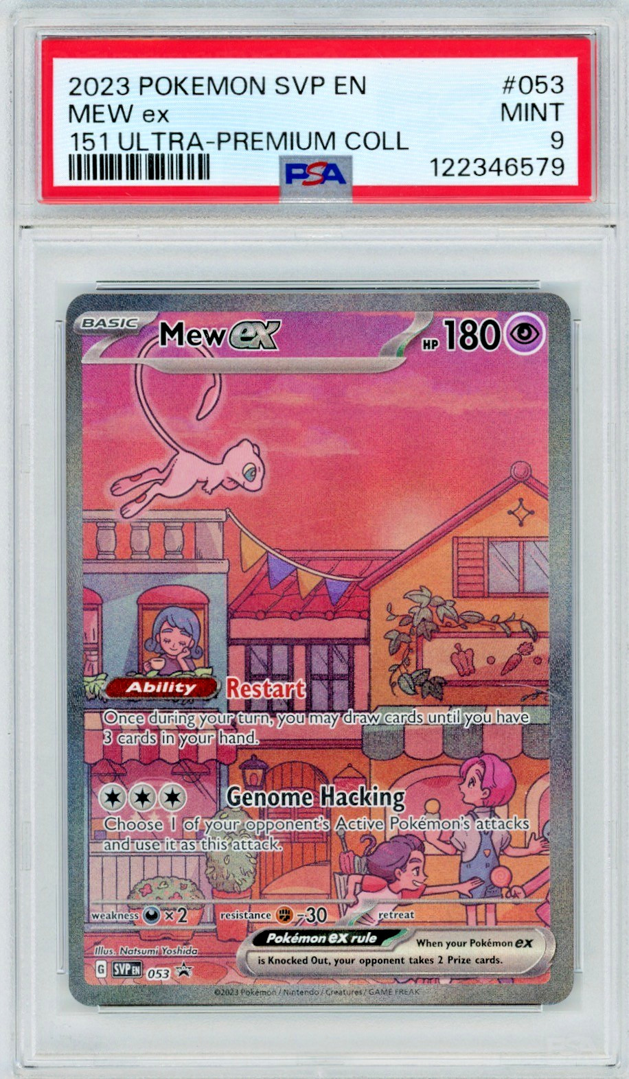 Mew ex 2023 Scarlet & Violet: Black Star Promo #SVP053 151 Ultra