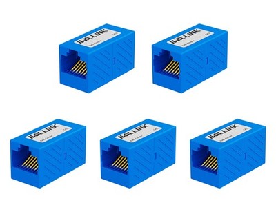RJ45 Coupler Ethernet Connector, Female to Female RJ45 Connector for Cat7 Cat...