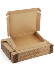 Shipping-Boxes-13x10x2 Inches: 25 Pack-Cardboard-Boxes-for-Packaging, Brown-S...