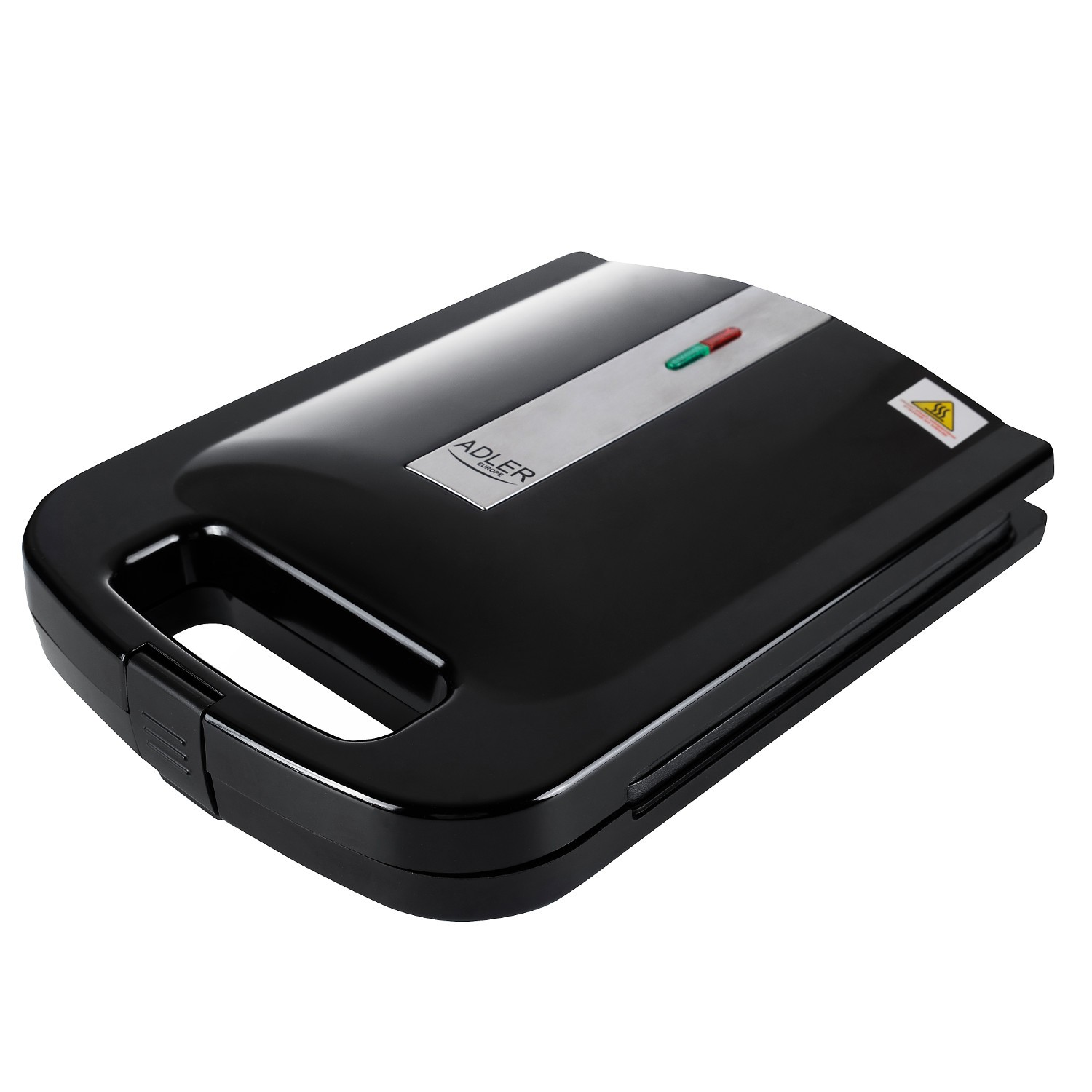 Grille-sandwich Adler AD 3055 noir de 2000W pour 4 croque-monsieur simultanés