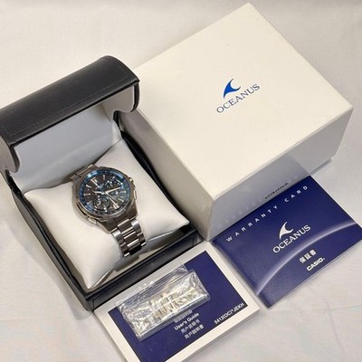 CASIO OCEANUS OCW-G1000-1AJF Men's Watch