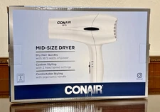 Conair 1875 Watt Hair Dryer - 247VHN White