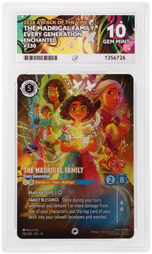 The Madrigal Family - Every Generation graded ACE 10 for sale on eBay