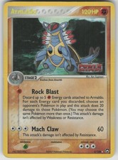 Pokemon TCG Armaldo Holo Rare Reverse Holo Power Keepers 3/108