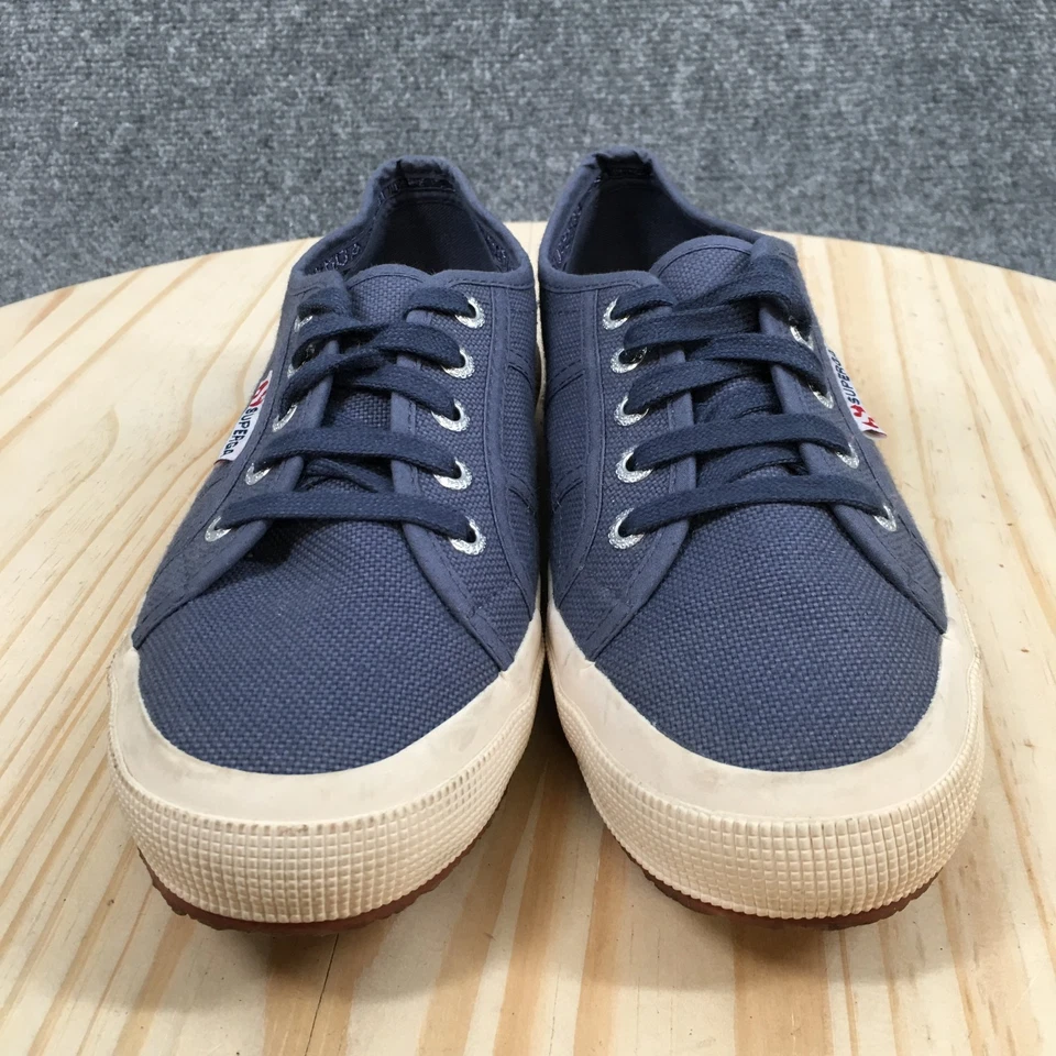 Superga туфли женщин Мужские 5,5 женщин 7 Cotu классический 2750 повседневные кроссовки синий - Изображение 4 из 4