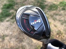 TaylorMade M4 4 Hybrid 22° | Regular Flex Graphite Shaft | RH | Headcover