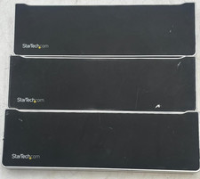 Lot of 3 StarTech.com DK30CH2DPPD Laptop Docking Station