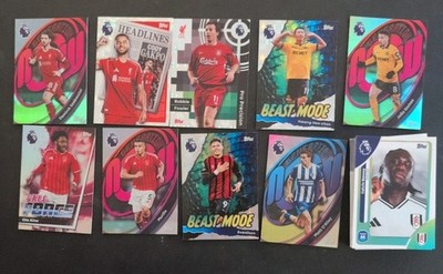Topps Premier League 2026 25/26 Bulk Lot 50 Karten, Inserts und Base
