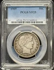 1909 Barber Half Dollar PCGS VF-25