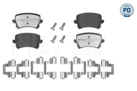 Meyle BremsbelÄGe Vw Passat 365 3C2 3C5 Tiguan 5N Audi A6 4F2 4F5 Seat