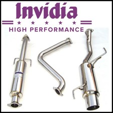 Invidia N1 Stainless Cat-back Exhaust System Fit 1992-1996 Honda Prelude Bb1bb4 Invidia N1 Stainless Cat-back Exhaust System Fit 1992-1996 Honda Prelude Bb1bb4