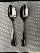 Acopa Demitasse Spoons Silver Plated Set of 2 Vintage