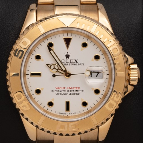 Rolex Watch Yacht-Master Timing Bezel 18K Yellow Gold 40mm 16628