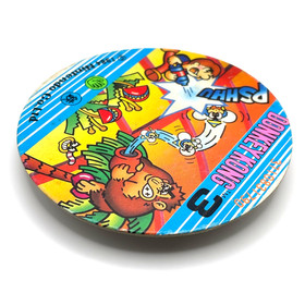 Donkey Kong 3 1984 Nintendo Vintage Japanese Round Menko Card Famicom Arcade