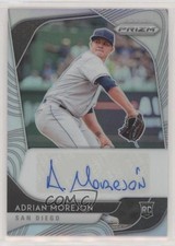 2020 Panini Prizm Rookie Silver Prizm Adrian Morejon #RA-AM Auto RC 03mf