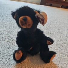 Ty Beanie Baby "Ivan" 1993 - The Attic Treasures Collection Jointed Black Bear
