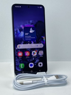 Samsung Galaxy S23 SM-S911B/DS Duos 128GB PhantomBlack Will work on GSM Carriers