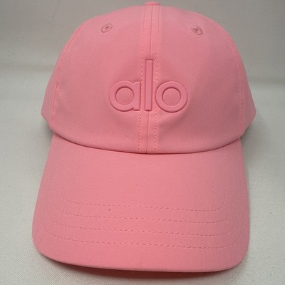 ALO Pink Adjustable Performance Off Duty Cap Hat Bubble Gum  display picture 2