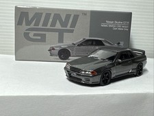 Mini gt 1/64 🇨🇵 Nissan Skyline Gt-r Nismo Bnr32 CRS Version #1024 Dark Métal