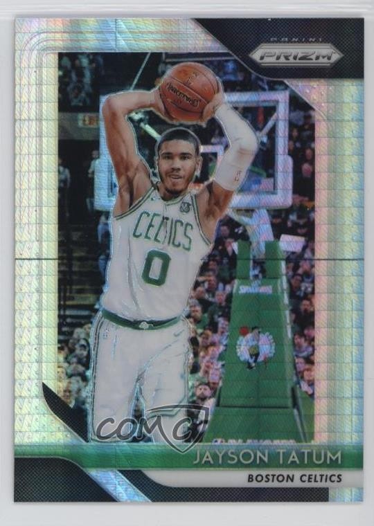 2018-19 Panini Prizm Hyper Prizm Jayson Tatum #118 zj3