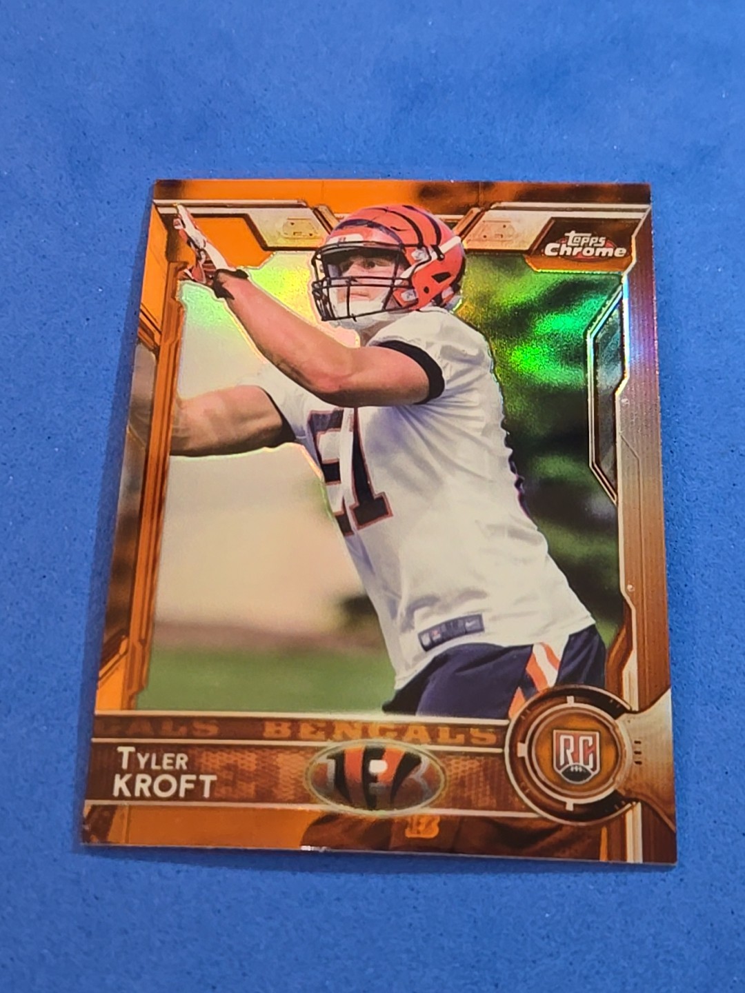 Tyler Kroft Topps Chrome #190 Refractor