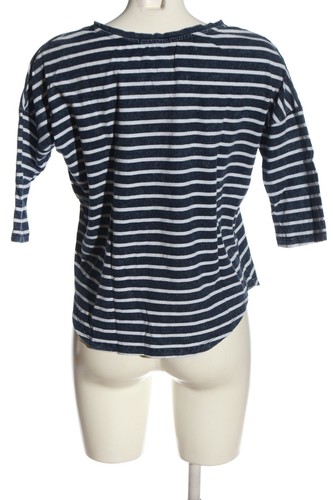 TALLY WEIJL Maglietta a righe Donna Taglia IT 42 blu-bianco-nero stile casual - Foto 2 di 5