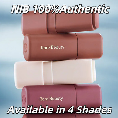 NIB 100%Authentic Rare Beauty Find Comfort Lip Butter Balm,4 shades,0.14oz/4g