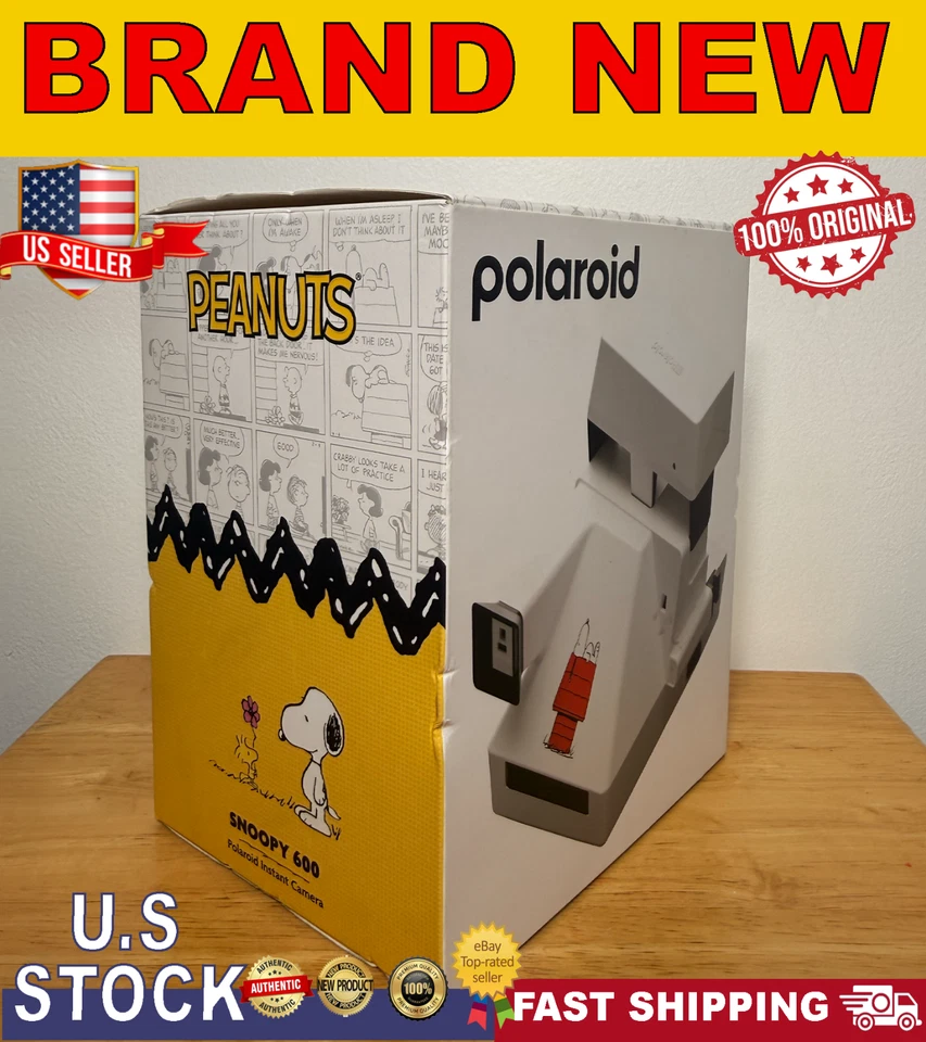 Cámara fotográfica instantánea Polaroid 600 Snoopy Peanuts Polaroid - TOTALMENTE NUEVA Foto 3 de 3