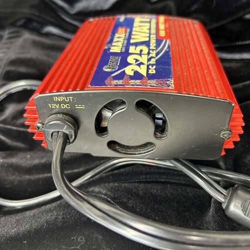 Vector Maxx SST 225 Watt DC zu AC Wechselrichter VEC034 450 Watt PEAK 12V funktioniert - Bild 7 von 8