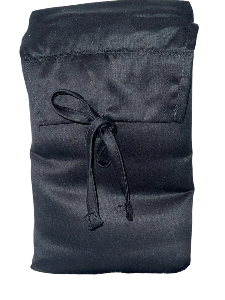 右握 $220 Restoration Hardware Italian 1000 Thread Luxe Sateen One King Sham 黑色 — 第 2/4 张图片