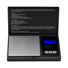 Pocket Digital Scale 1000g x 0.1g for Jewelry Gold Silver Coin Medicine Gram