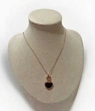 Happy Hearts Necklace Silver 925 Rose Gold Plated  Chopards Minimalist Diamon