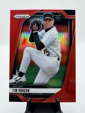 Tim Hudson 2025 Panini Prizm #5 Red 063 /299