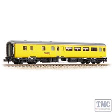 374-695 Graham Farish N Gauge BR Mk2F BSO Brake Second Open Network Rail Yellow