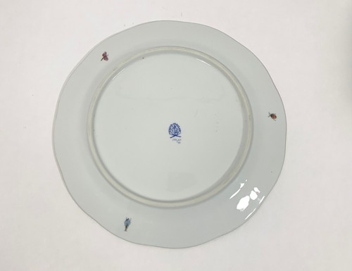 4x Herend Rothschild Bird Round Dinner Plates 25,5 cm - Picture 4 of 10