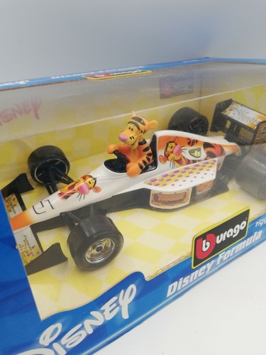 Burago 1:24 Disney Formula Donald Duck & Tigger Die Cast - New in Original Boxes - Picture 4 of 5