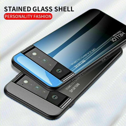 Funda protectora para teléfono a prueba de golpes con material de vidrio de material Google Pixel 6A 7A Pro - Imagen 11 de 22
