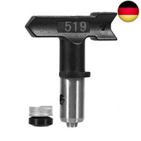 Airless DüSe, Schwarz Airless Spritzpistole Tipps Reversible Tungsten Stahl