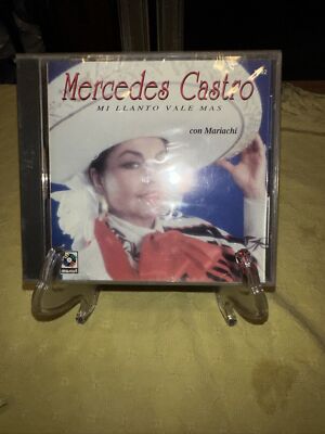 Mercedes Castro Mi llanto Vale mas Con Mariachi CD New Sealed 