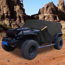 420d Cab Car Cover For Jeep Wrangler Jk Jl 4 Door 07-21 Outdoor Rain Sun