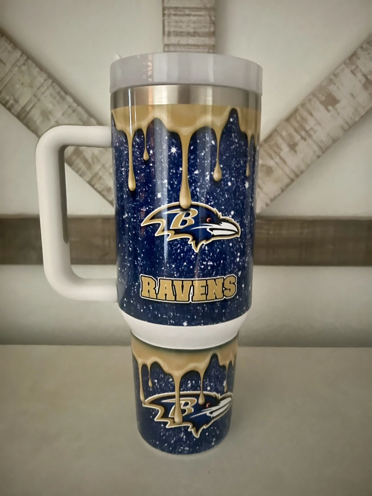Baltimore Ravens Football 40oz Tumbler