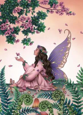 Pixie Dust Dreams Coloring Book : The Fairycore Lifestyle, Paperback by Ledes...