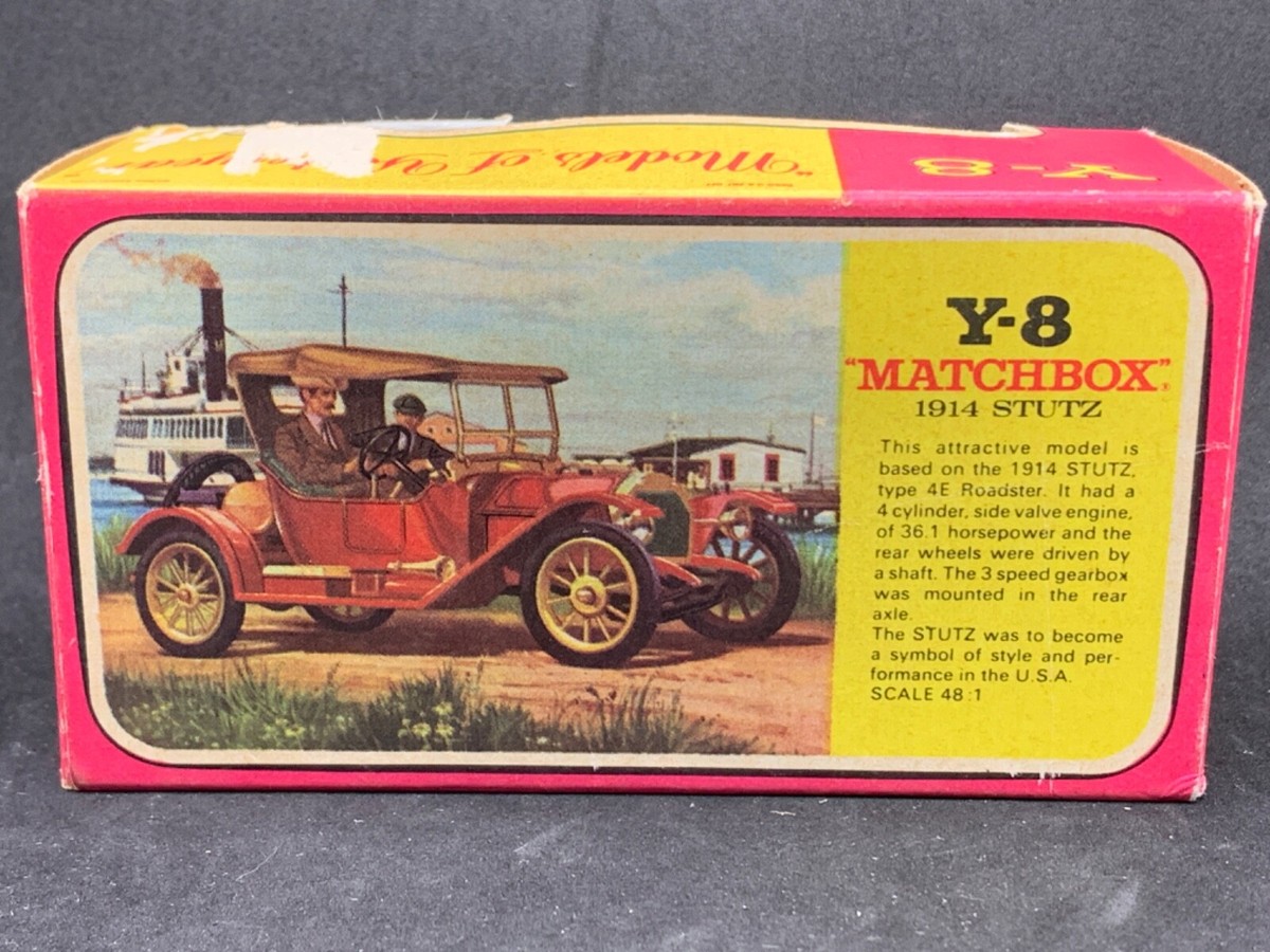 Matchbox Models Yesteryear Y8-3-1: 1914 Stutz (MINT) in F type Box
